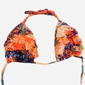 Vix for Paula Hermanny Floral Triangle Bikini Top